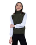 Pheasant Sleeveless Sweater - Olive