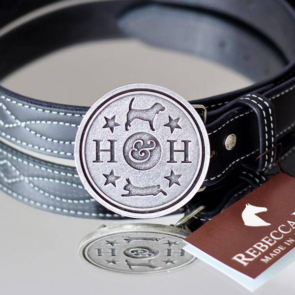 Trendy H Buckle Leather Strap Belt For Men's-Unique and Classy - Black